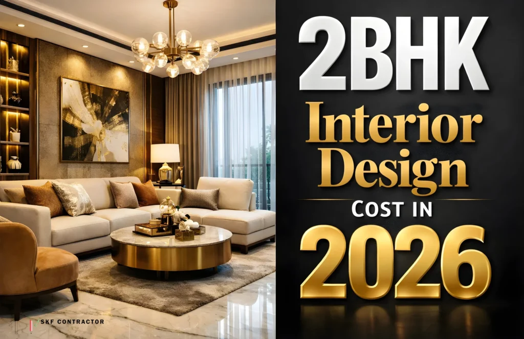 2 BHK Interior Design Cost in 2026