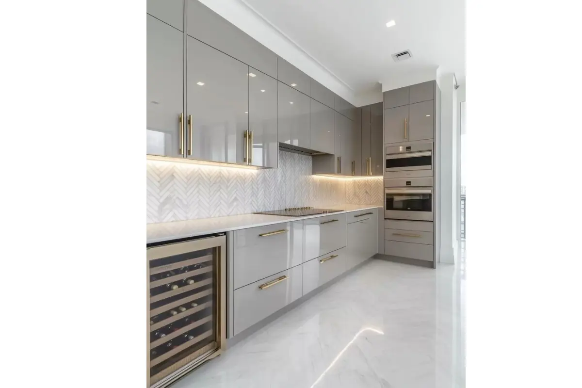 Gold + Grey Colour Combination
