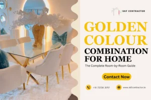 Golden Colour Combination for Home