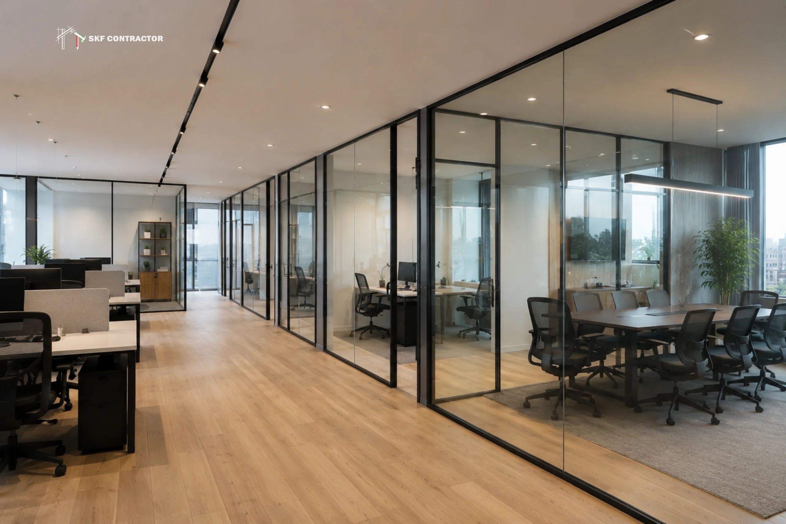 Partition Walls for Offices and Commercial Spaces