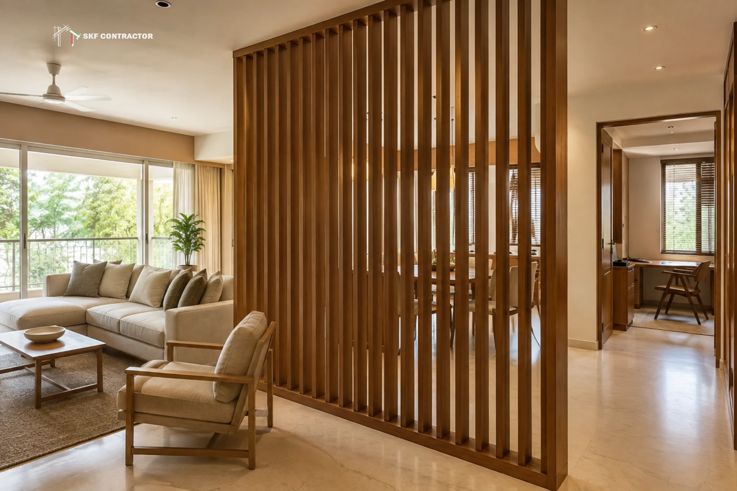 Wooden Partition Walls