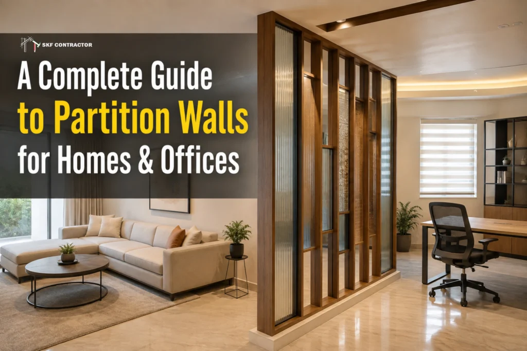 partition walls for homes & offices