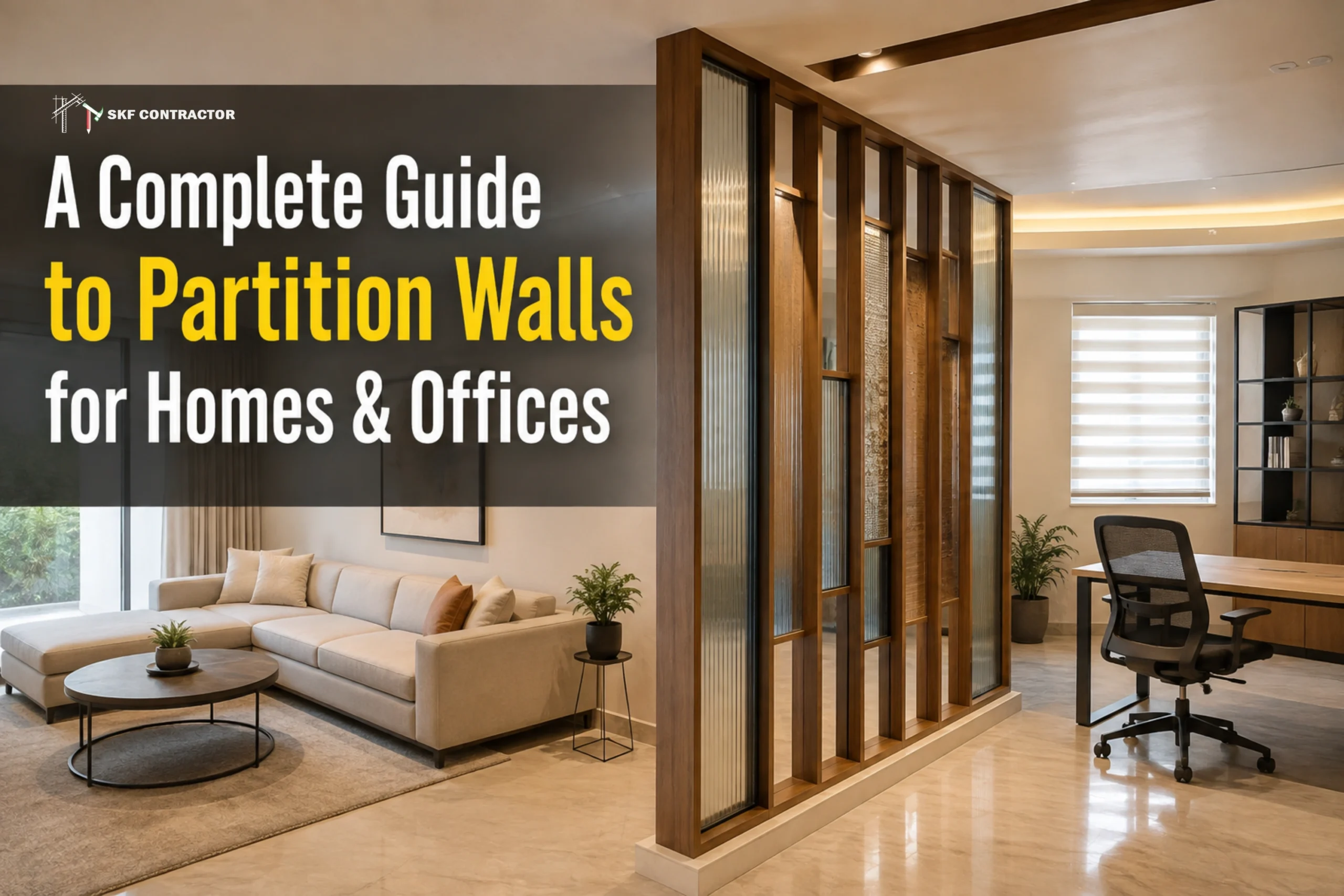 partition walls for homes & offices