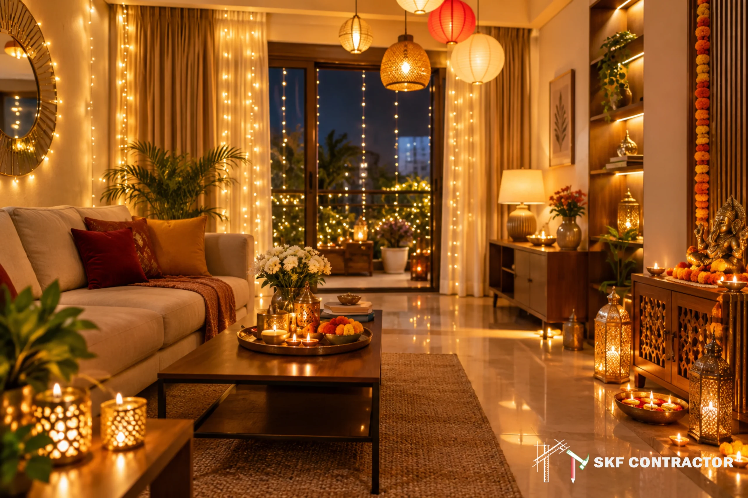 Lighting_ The Heart of Diwali Home Decor Ideas 2026
