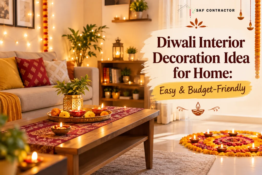 Diwali Interior Decoration Idea for Home