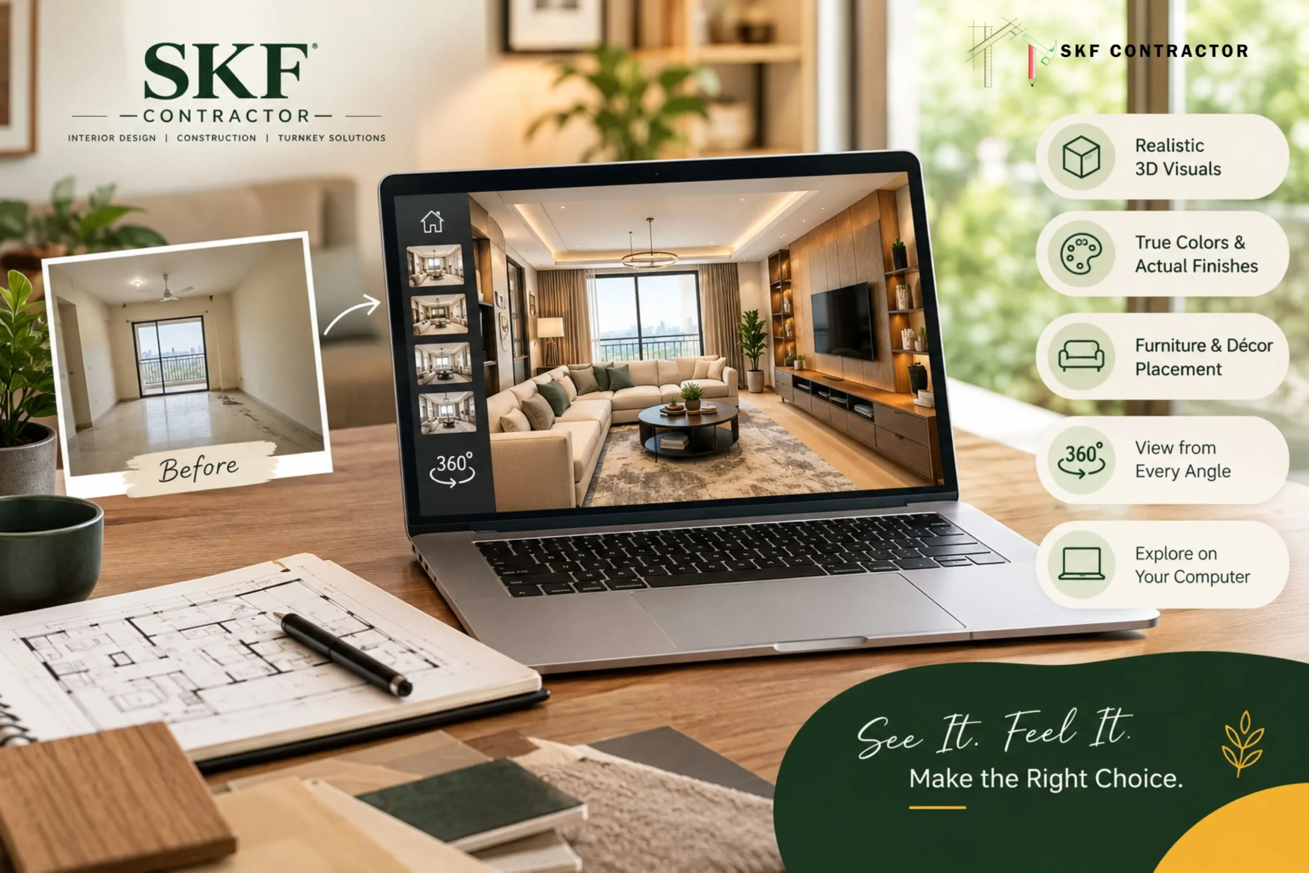 Our Online Interior Design 3D Service