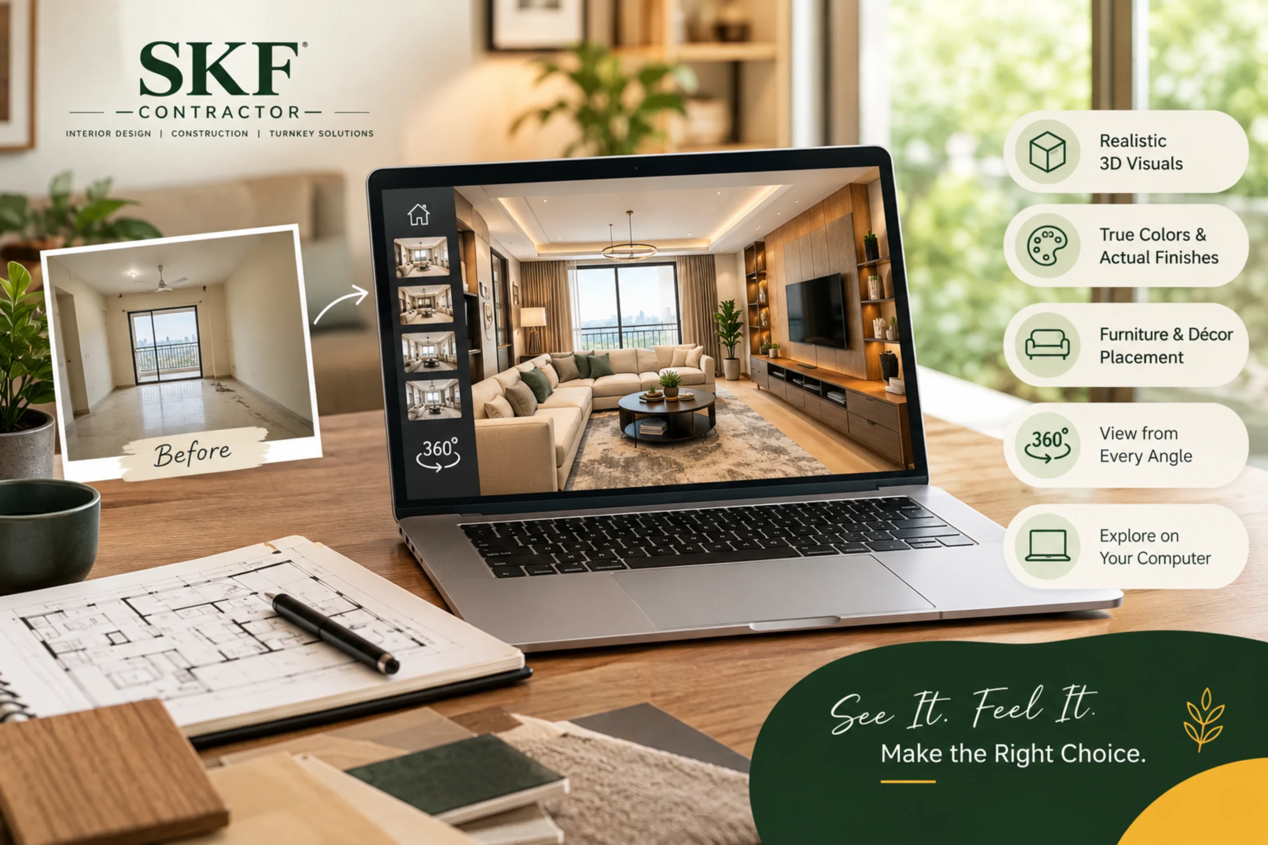 Our Online Interior Design 3D Service