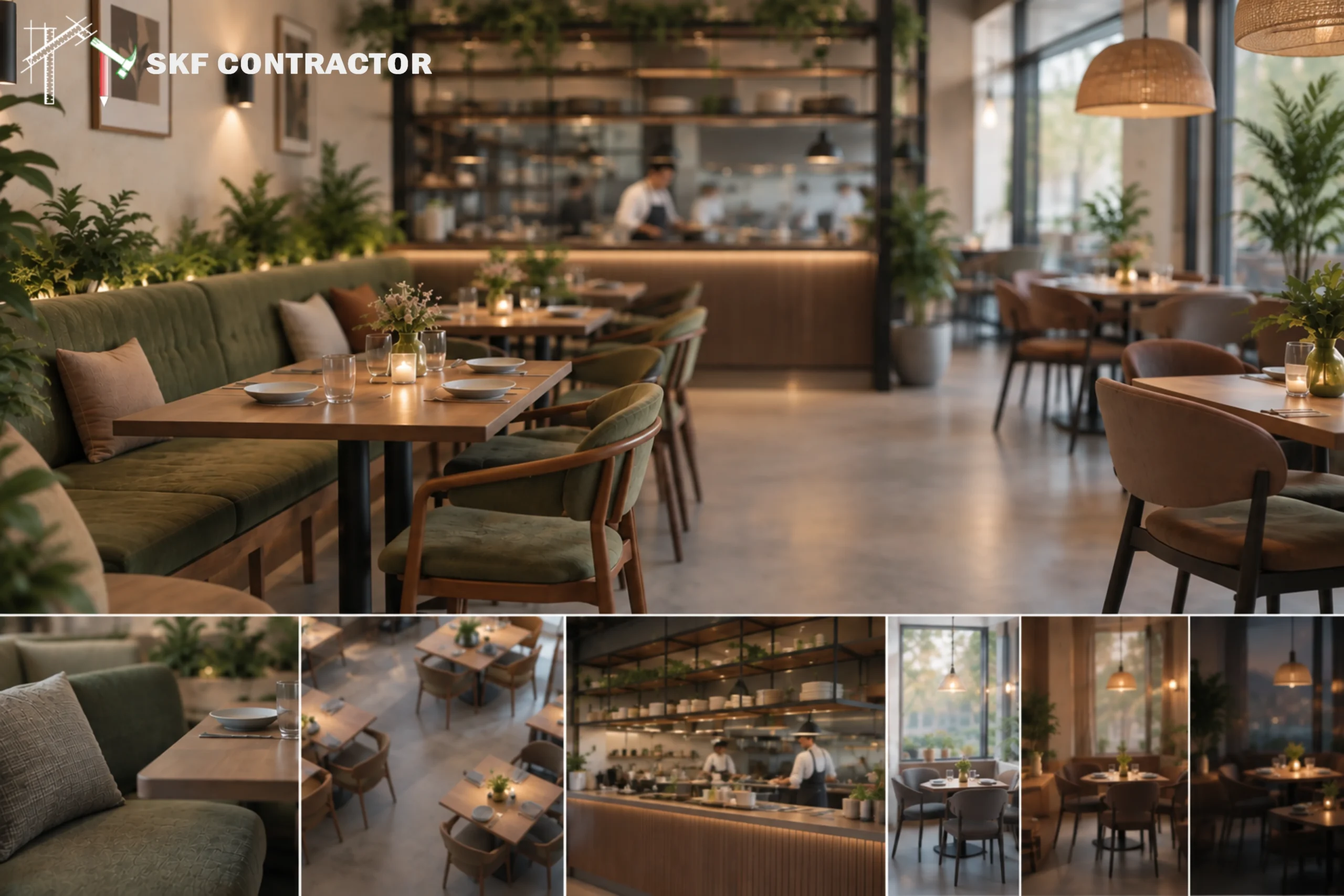 Restaurants and cafes