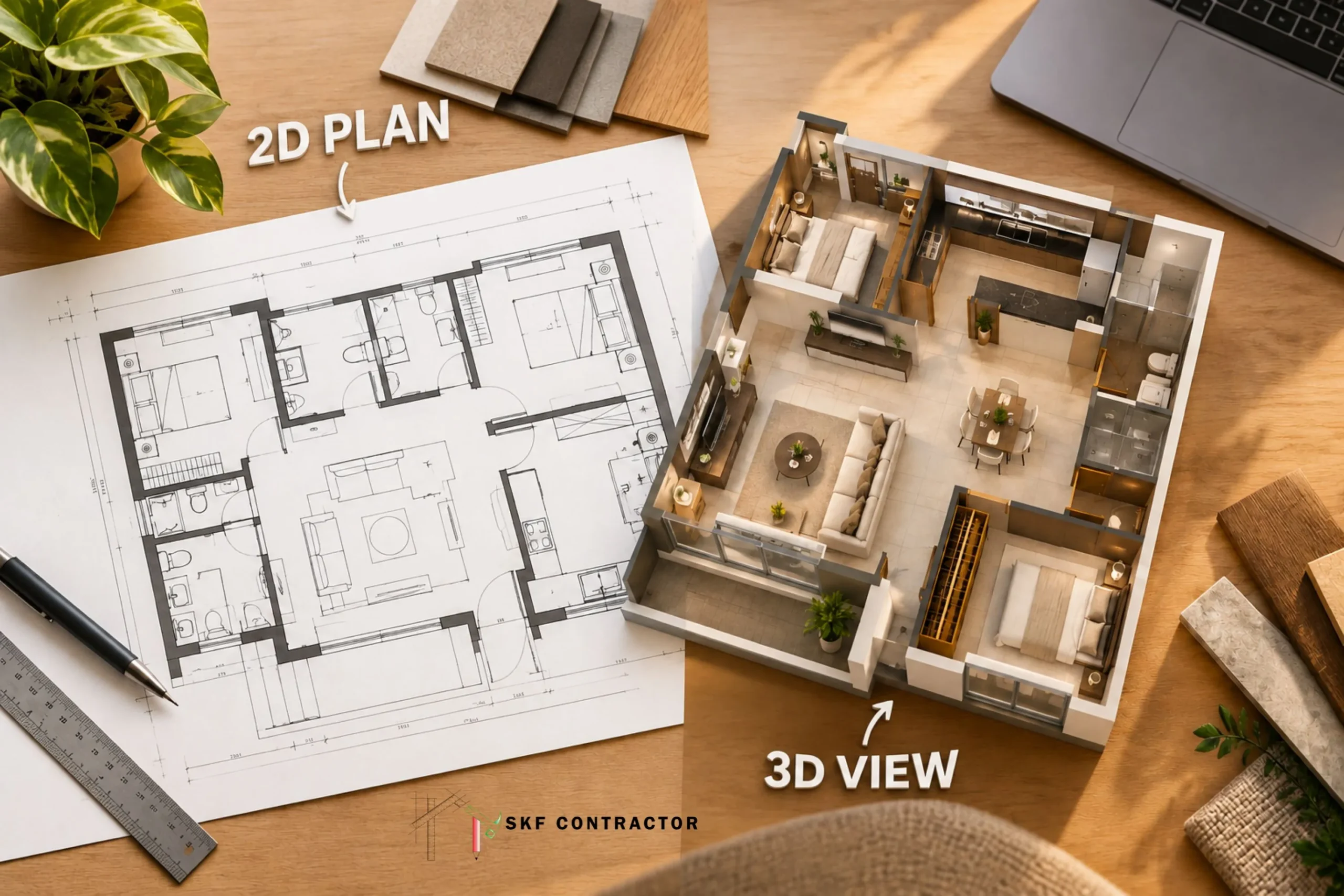 Why We Use 2D and 3D Together