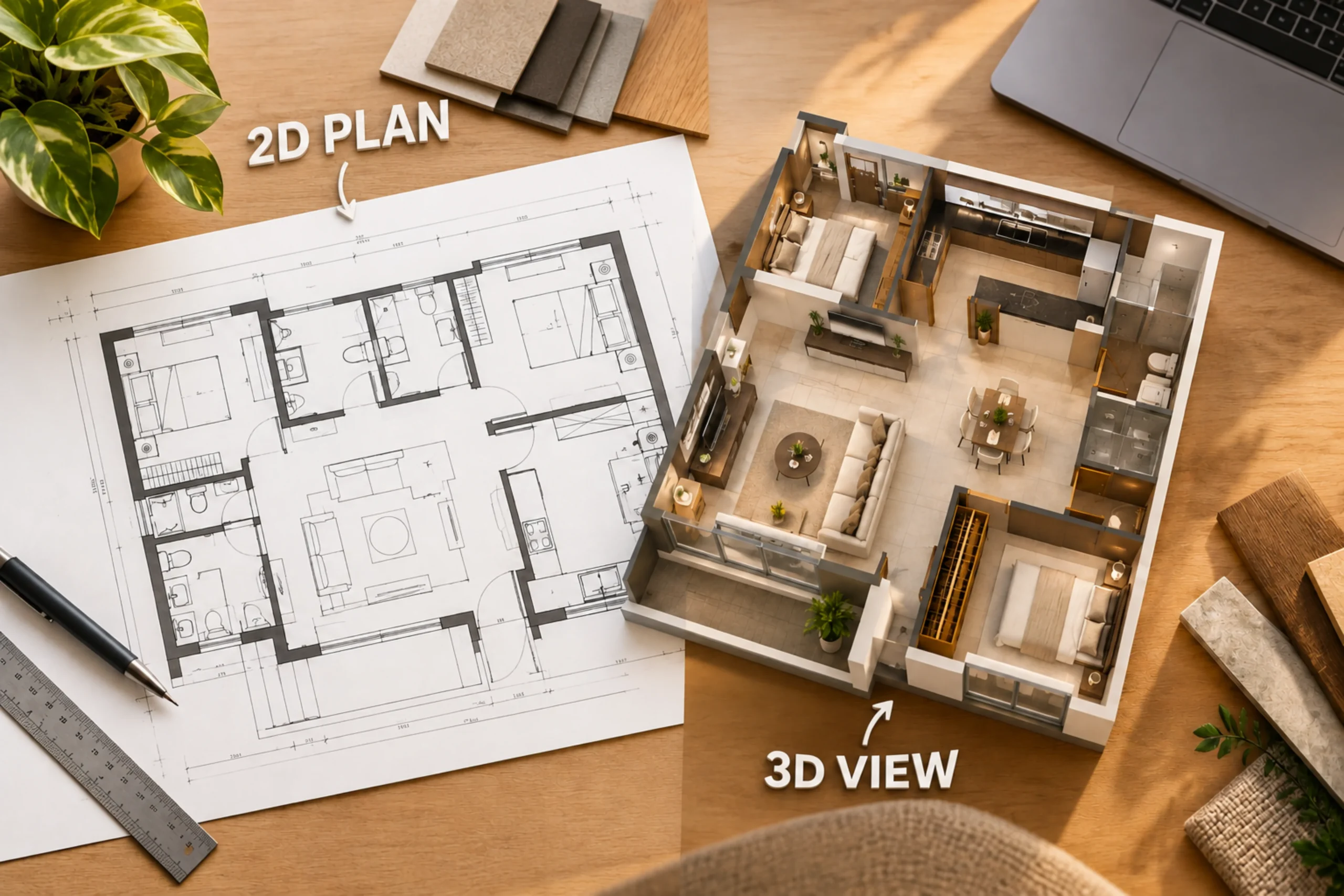 Why We Plan Homes in 2D & 3D Together